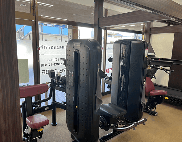 2024年導入の本格トレーニングマシンを24時間利用可能